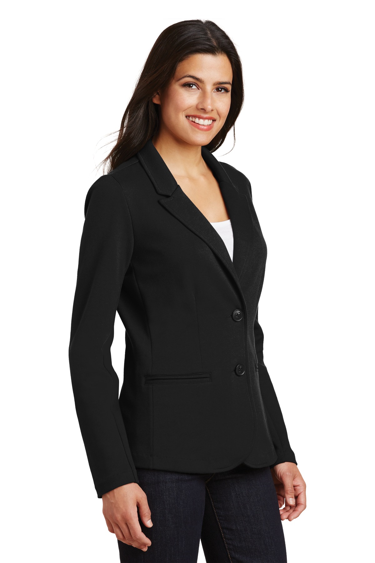 Port Authority Women's Knit Blazer. LM2000 11