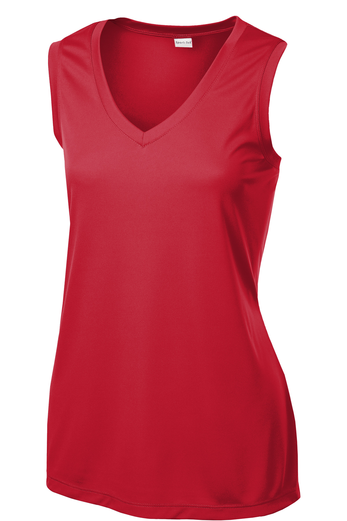Sport-Tek Women's Sleeveless PosiCharge Competitor V-Neck Tee. LST352 34