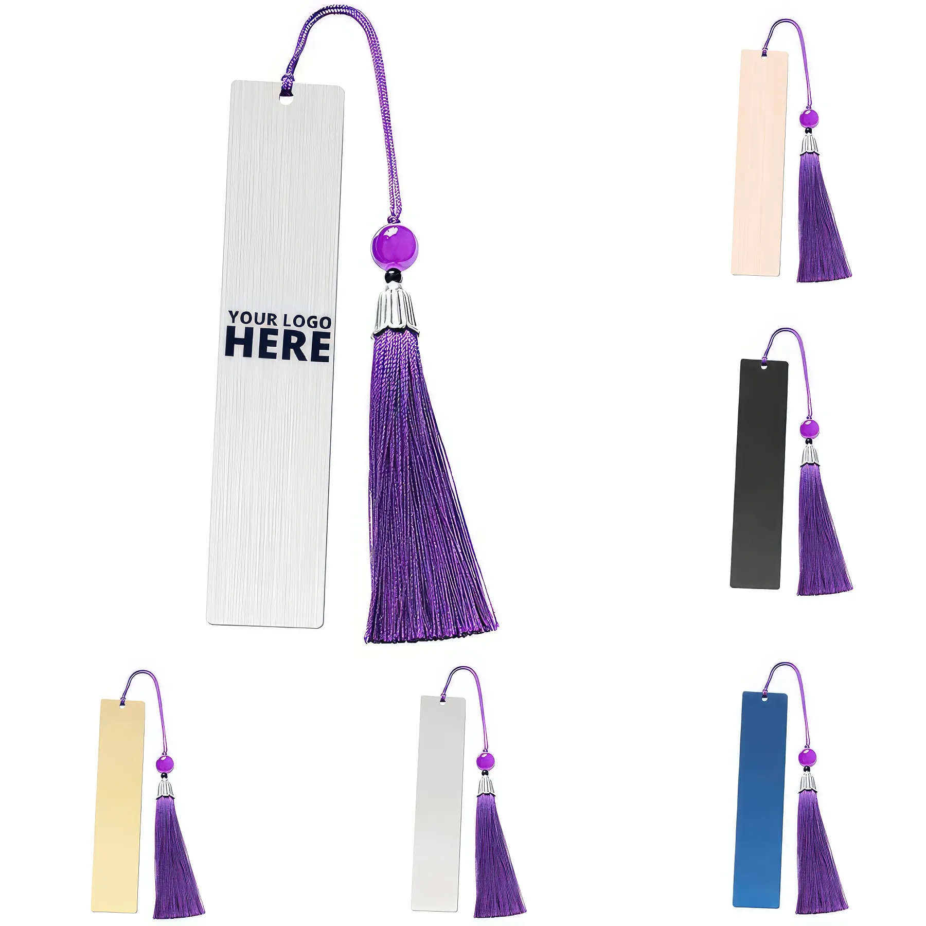 Custom Stainless Steel Bookmark 2