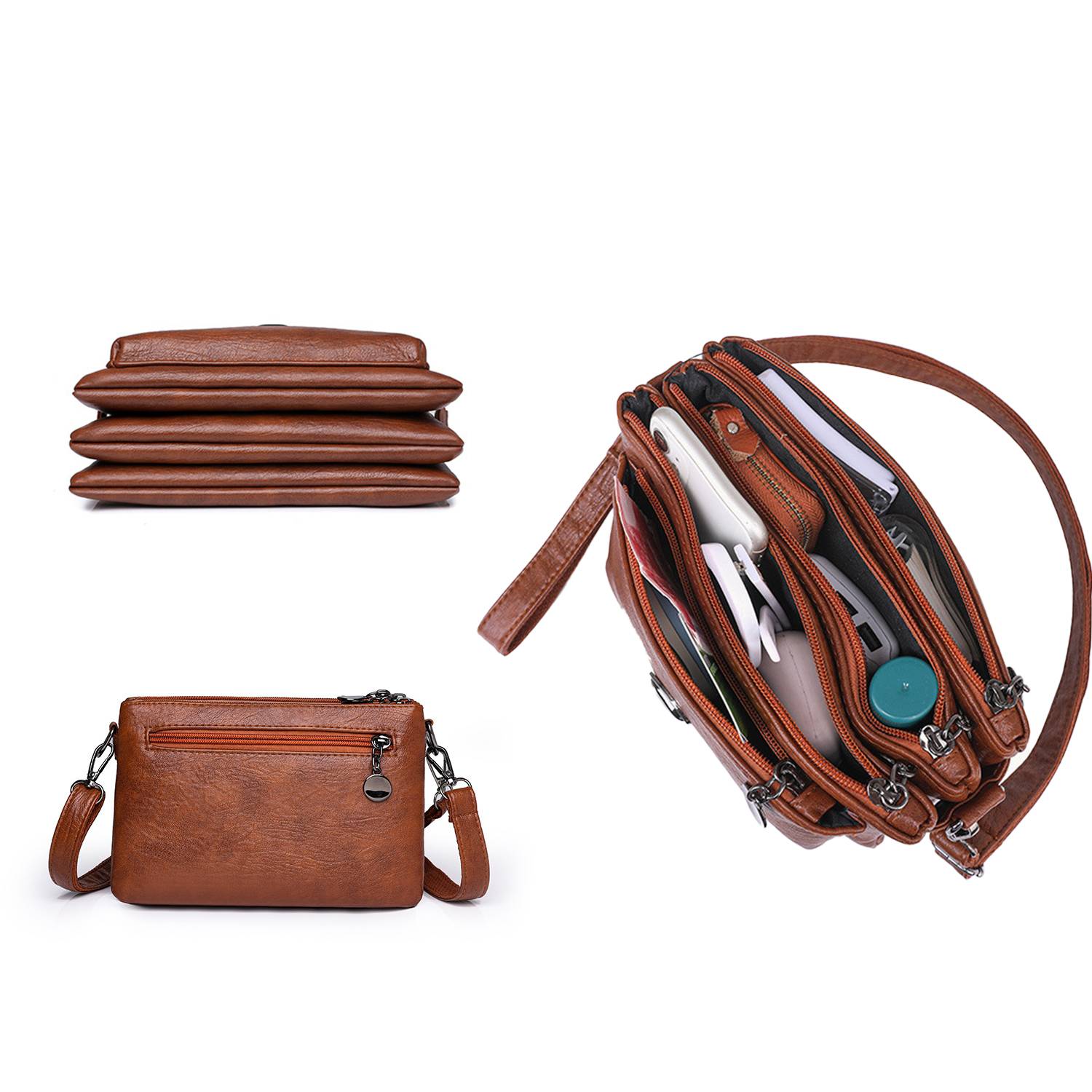 PU Leather Women Crossbody Bag 6