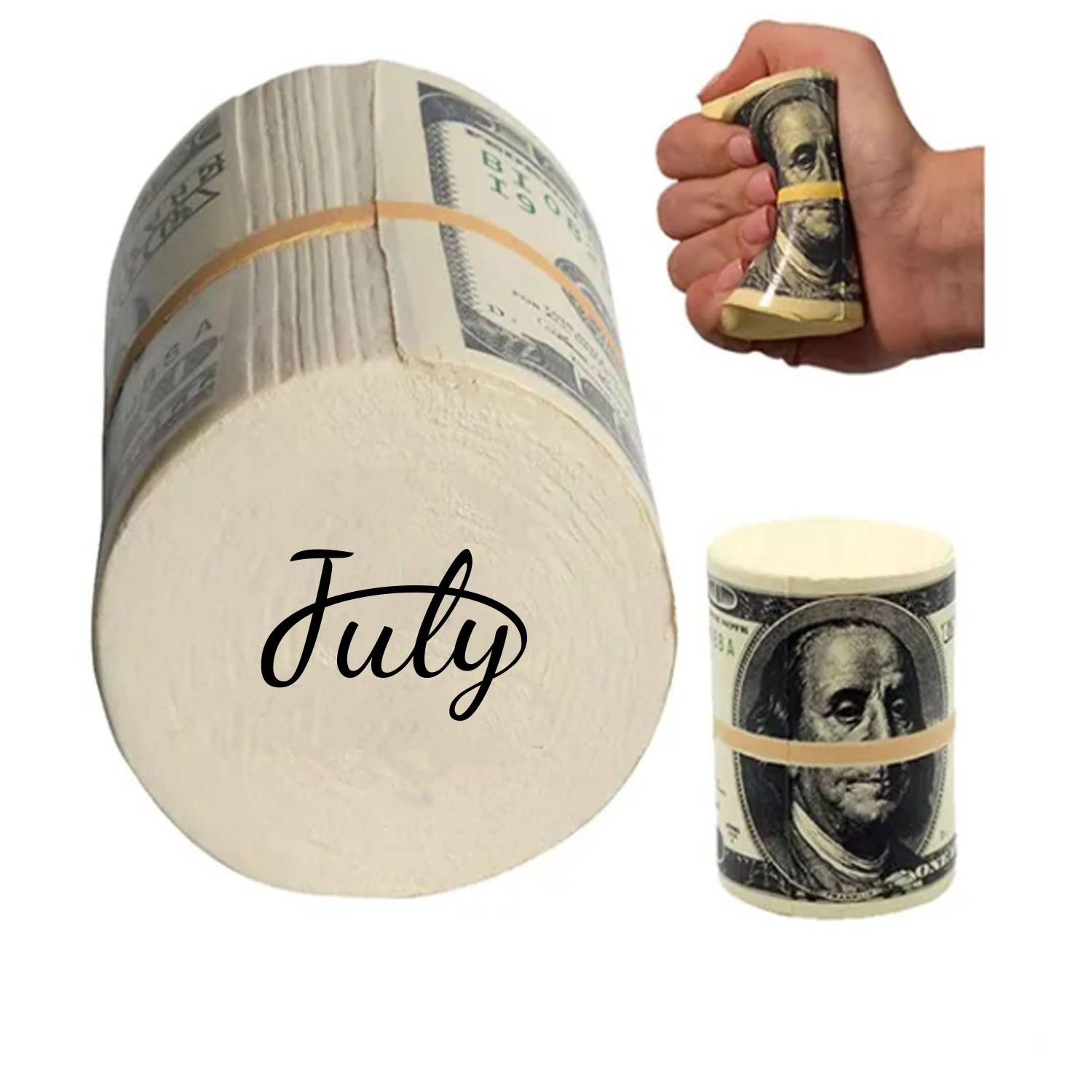 Money Wad Stress Relief Squeeze Toys Reliever 5