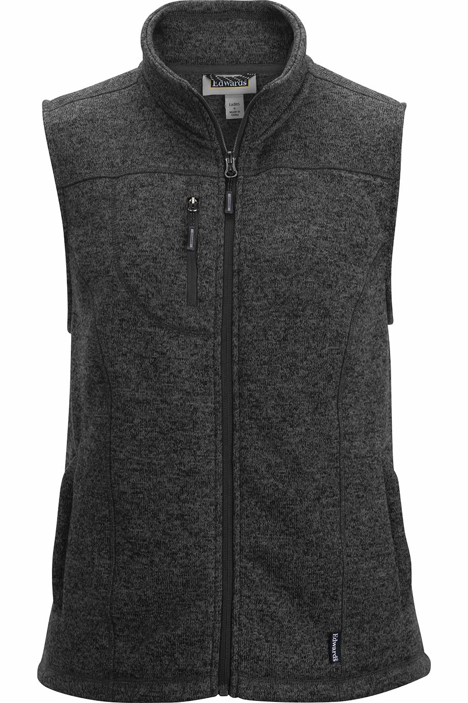 Womens Sweater Knit Fleece Vest 3