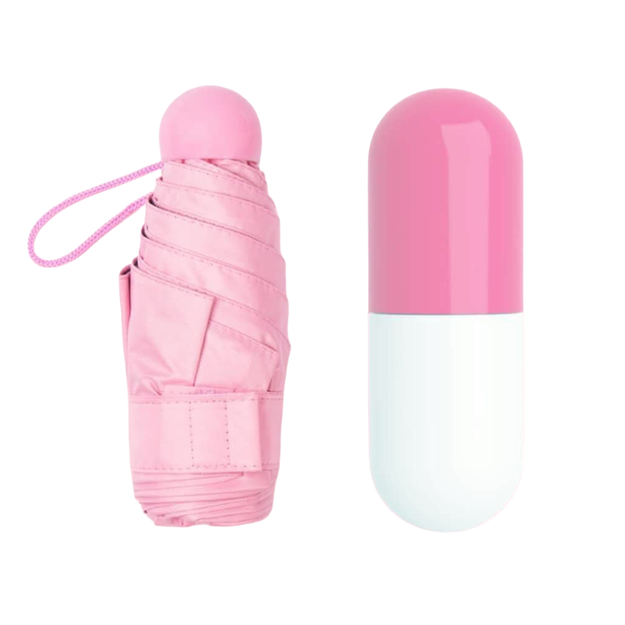 Mini Capsule Case Travel Umbrella 33" Length X 33" Width X 21" Height 4