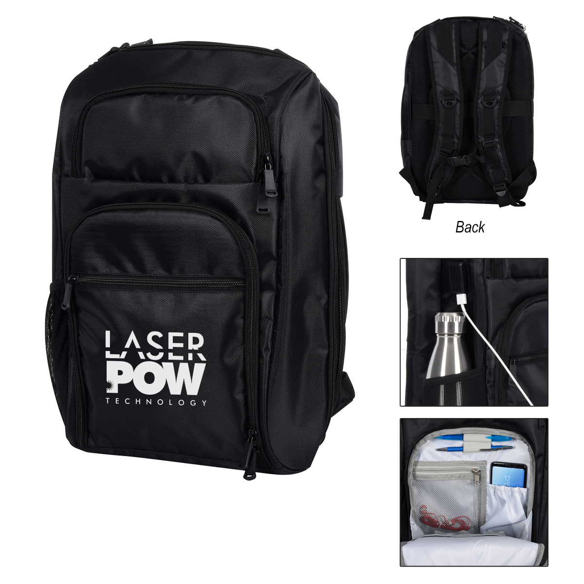 RFID Laptop Backpack & Briefcase 8