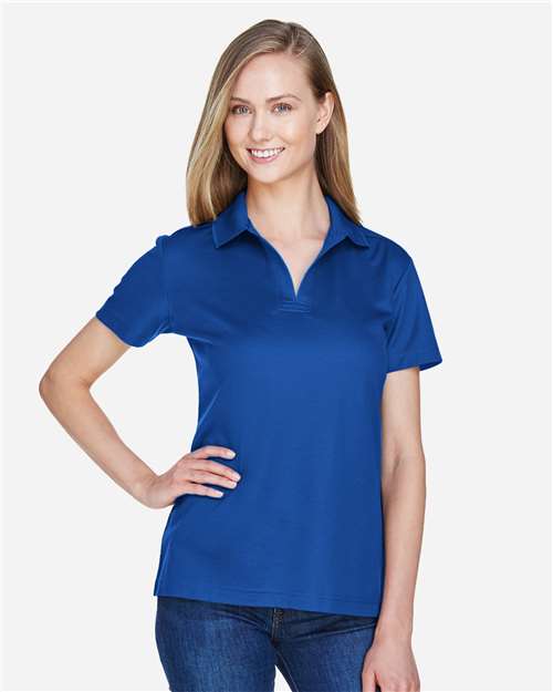 Women's CrownLux Performance® Plaited Polo - DG20W 35