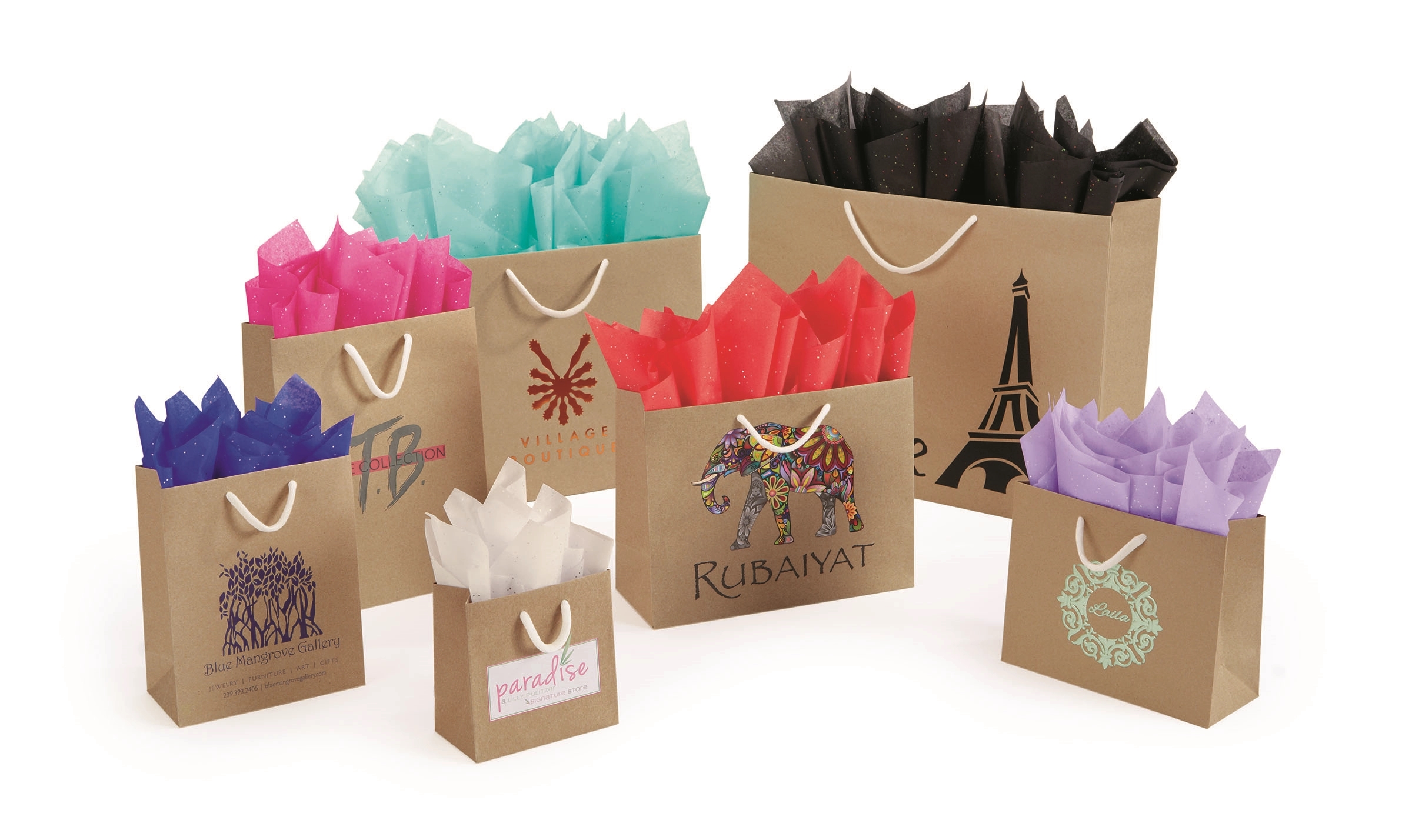 Uptown European Shopping Bags