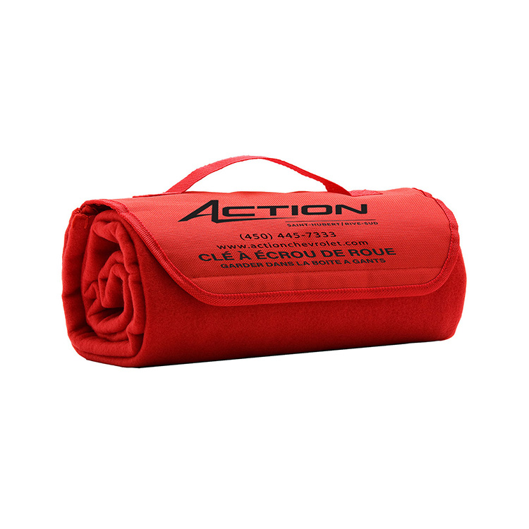 "Ready To Roll" Roll Up Fleece Blanket 40