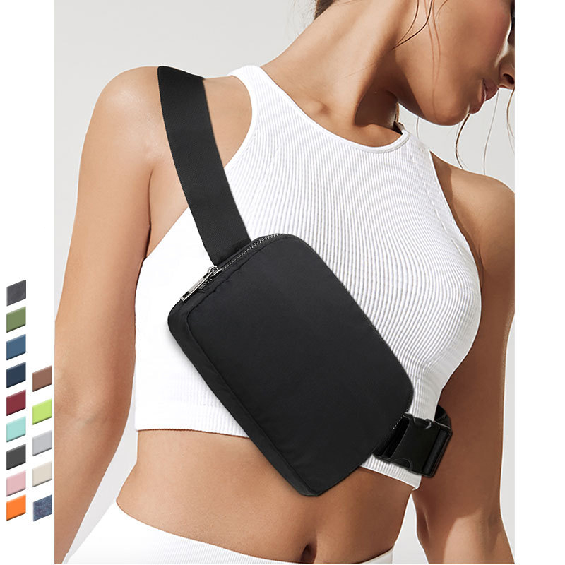 Light Waist Bag Waterproof Shoulder Bag Crossbody Fanny Pack 24