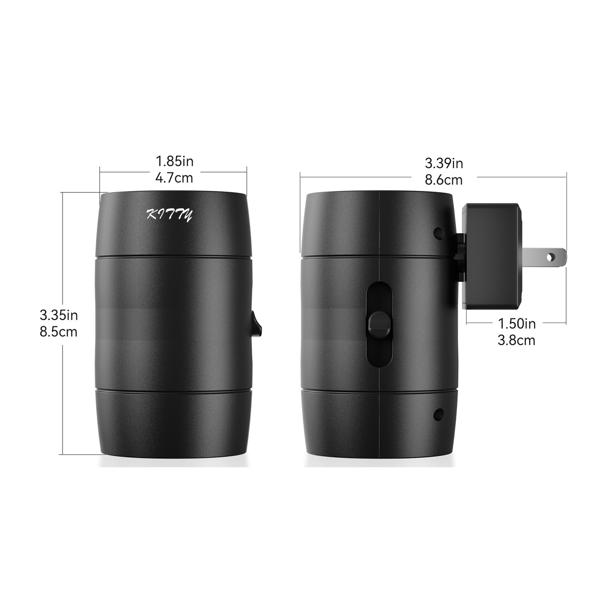 Rotatable Plug-in Light Sensor Night Light 2