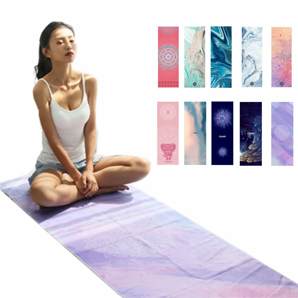 Anti Slippery Sweat Absorbent Yoga Mat Towels 3