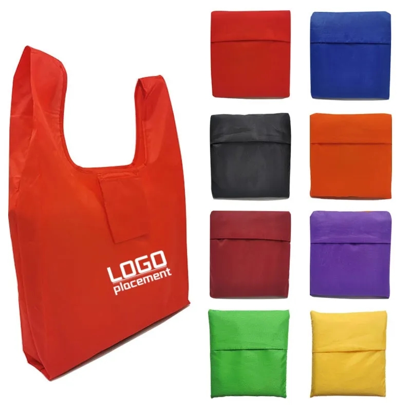 Customized portable folding shopping bag