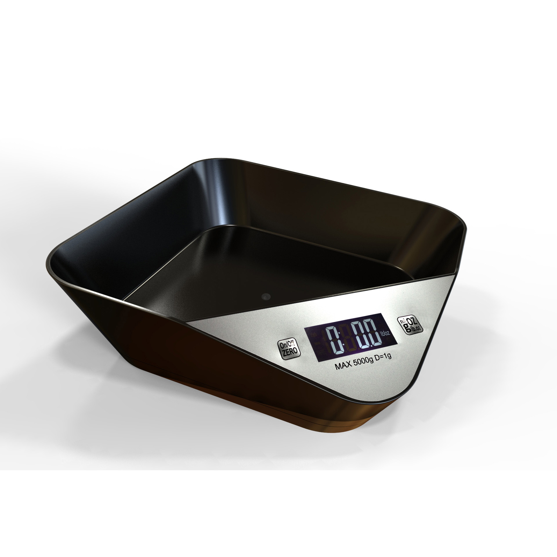 Digital Kitchen Scale With A Hollowware 4