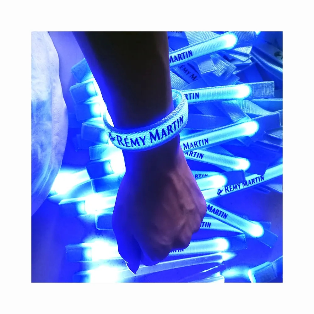 Glowing LED Safety Wristband Bracelets 9