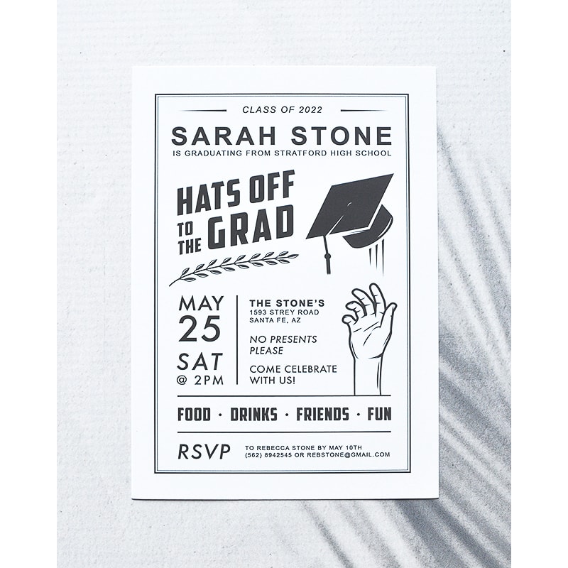 Custom Full Color 5 X 7 Inch Invitation Cards 2