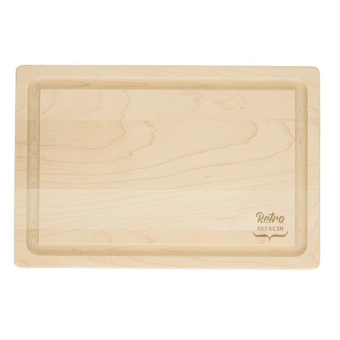Niagara Cutlery™ Maple Rec Cutting Board 12” 4