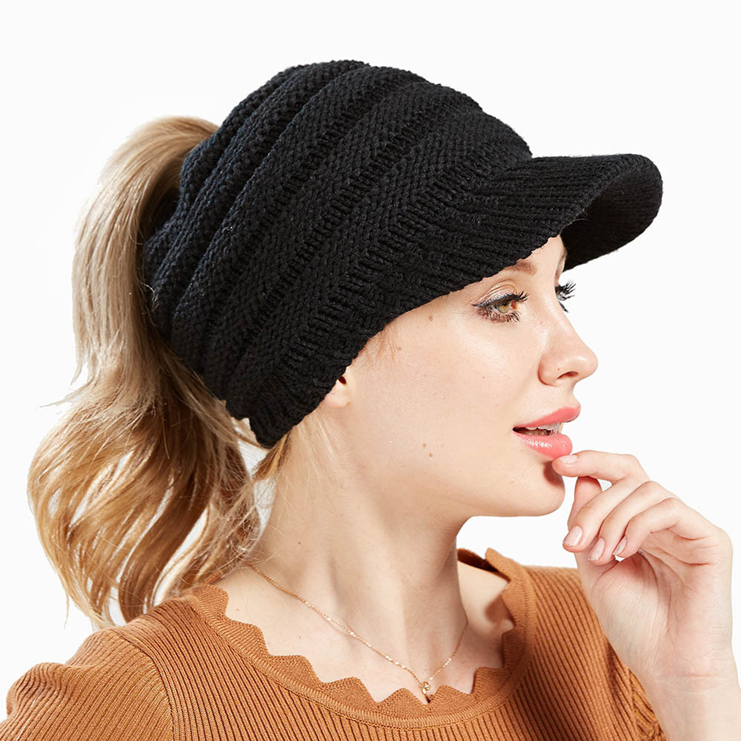Winter Sport Warm Knit Beanie Cap 4
