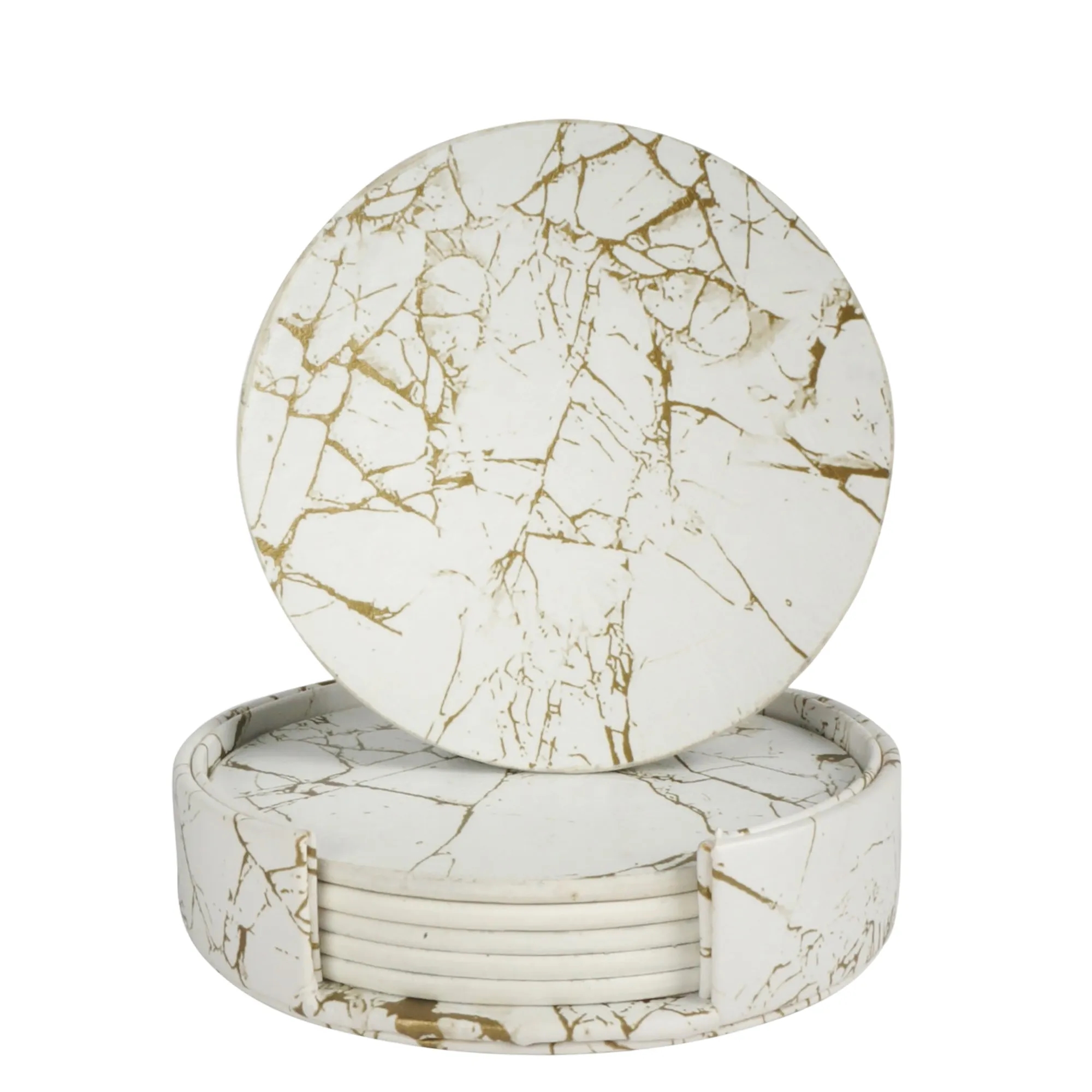 Round Ceramic Drink Coaster 10