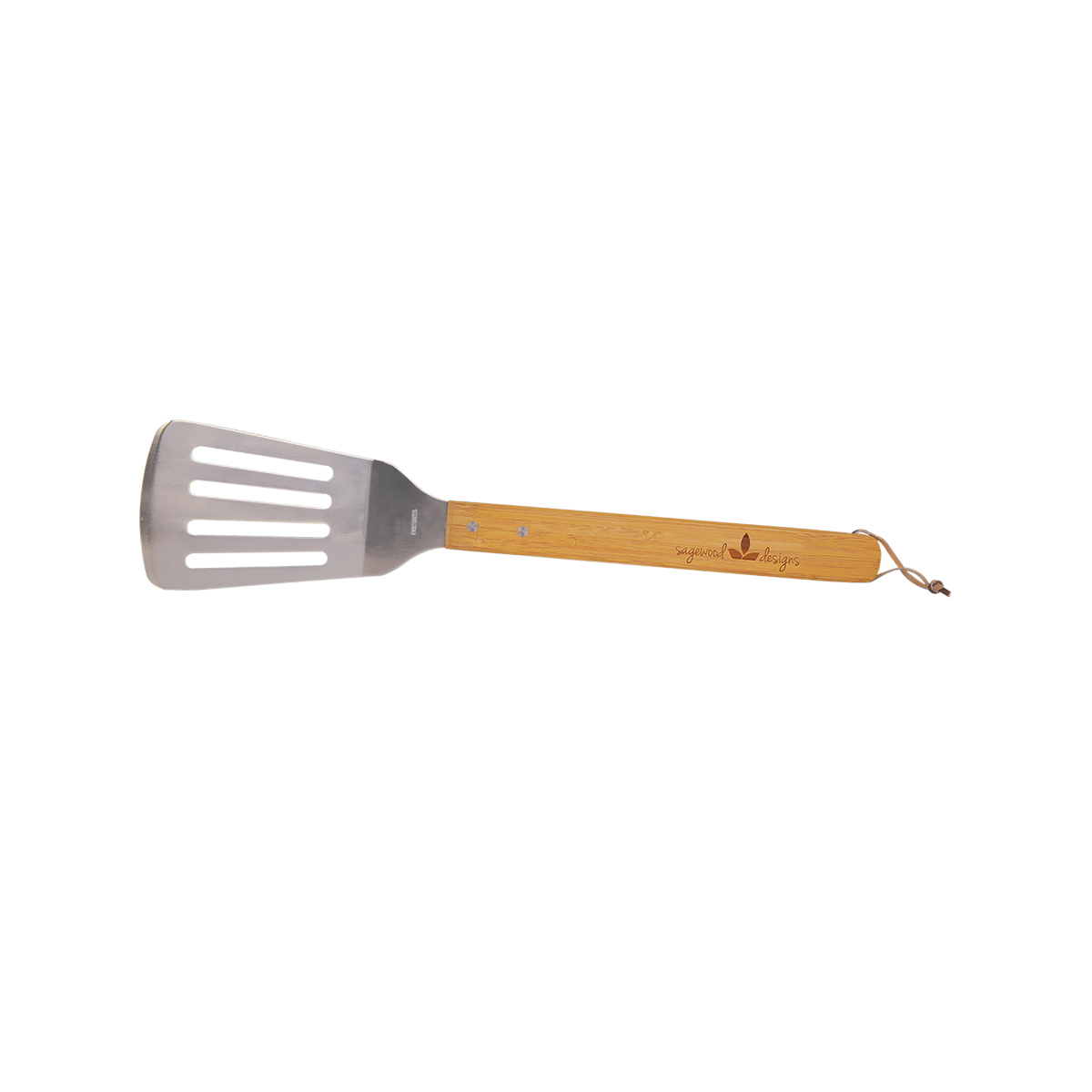 17 1/4" Bamboo BBQ Spatula 2