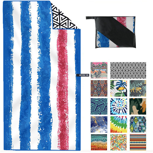 Printed quick-drying beach towel 4
