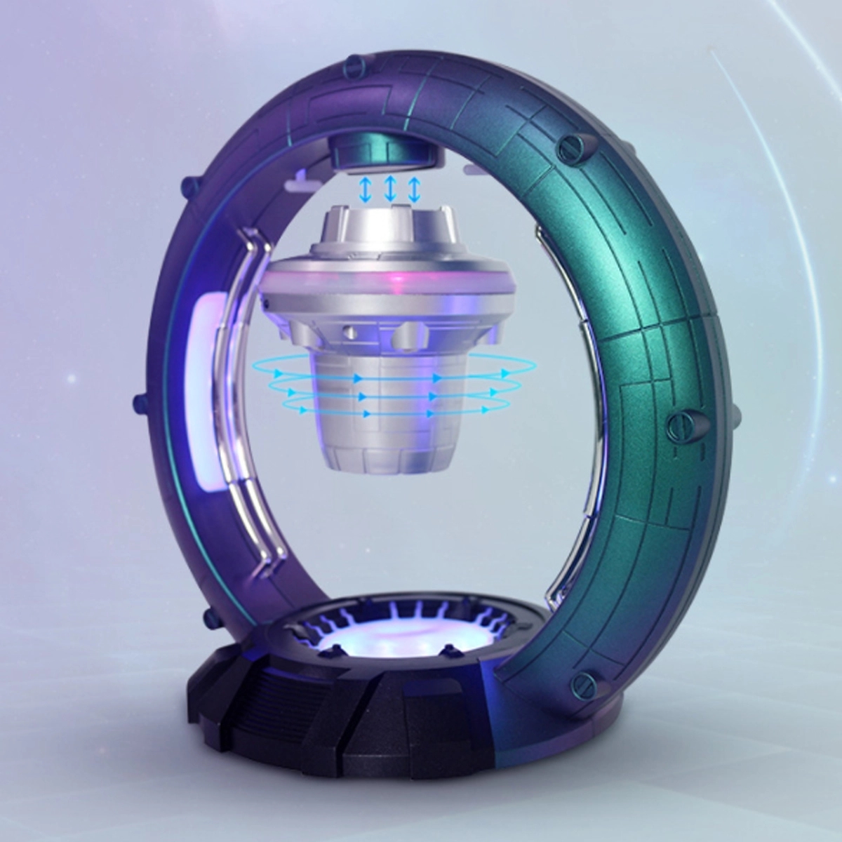 Wireless Magnetic Levitating Speakers with HD Audio 2