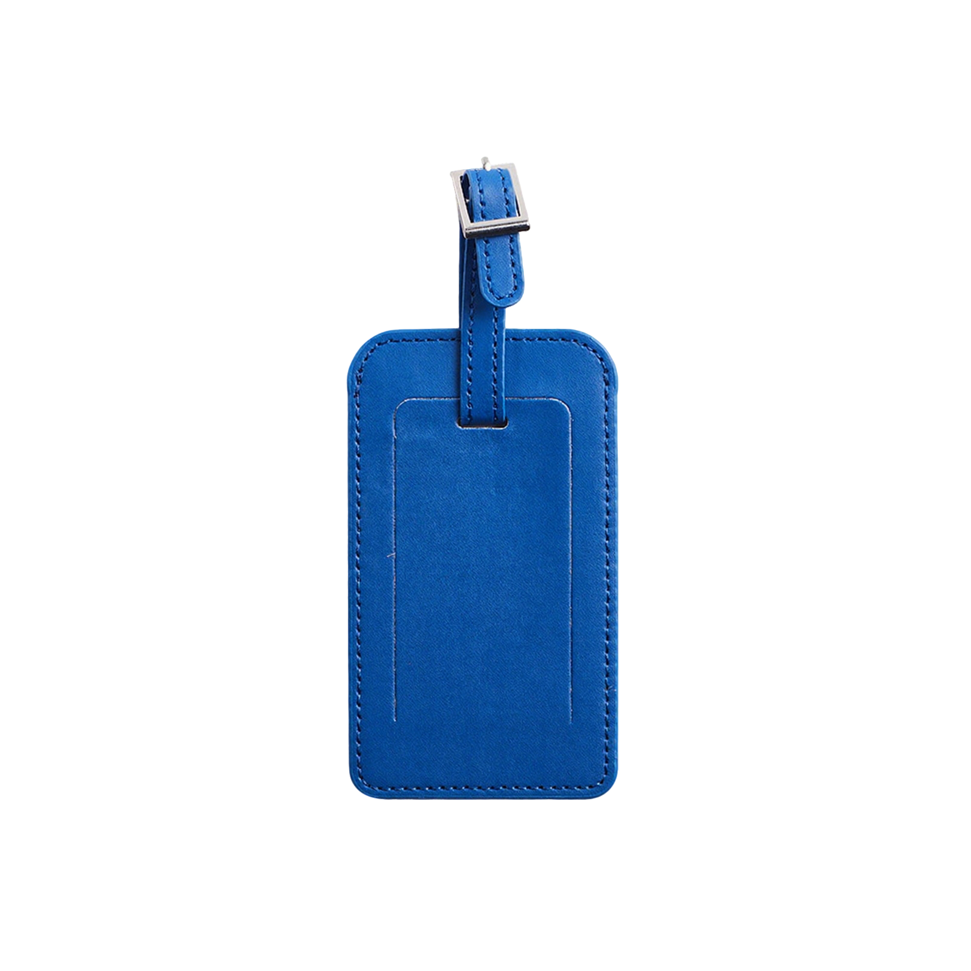 Grain Pattern Leather Travel Bag Tag 5