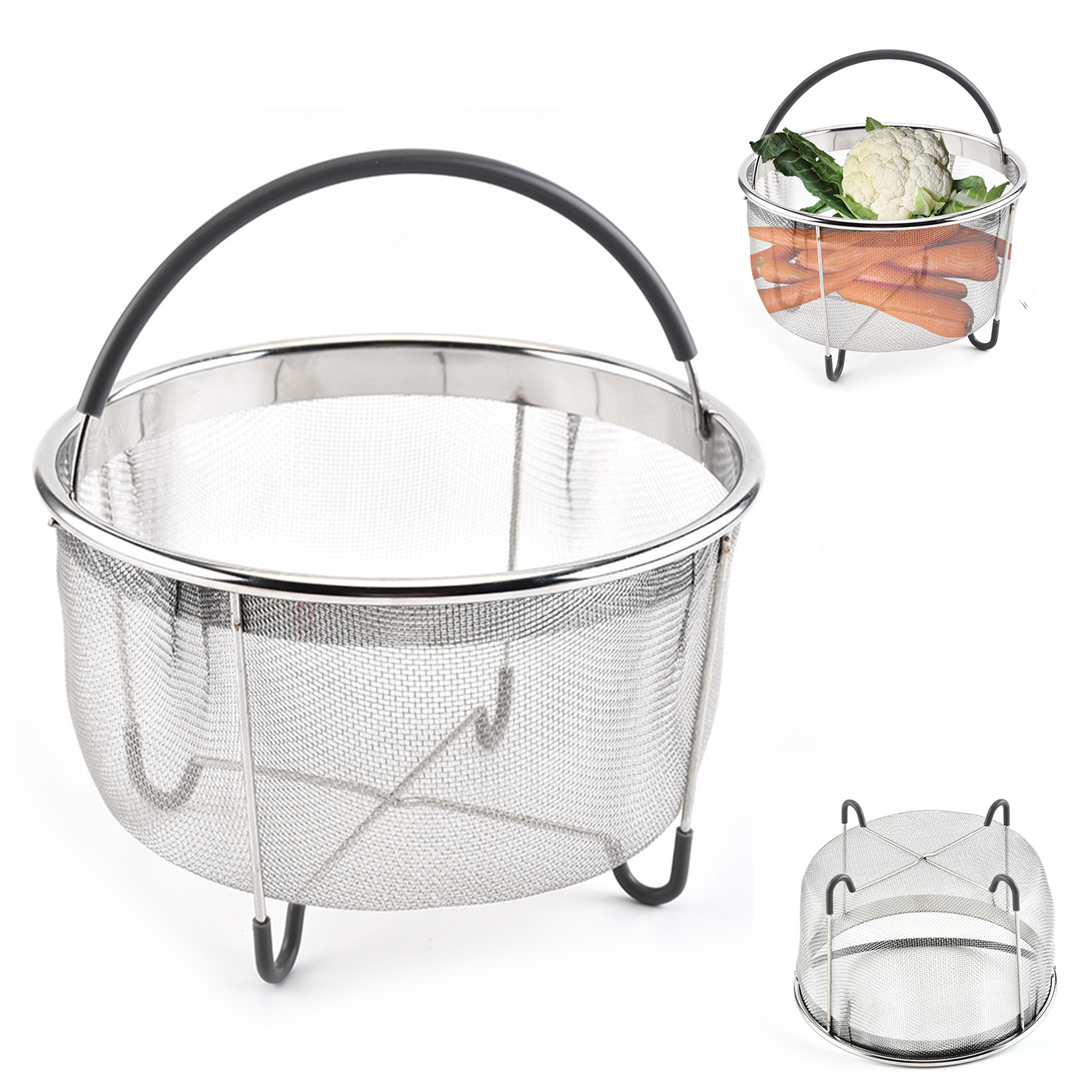 Stainless Steel Strainer With Handle 3