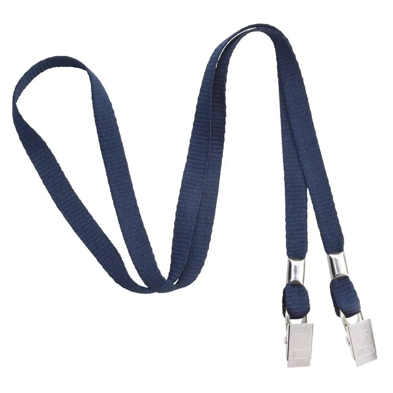 3/8" Lanyard with two Bulldog Clips 6
