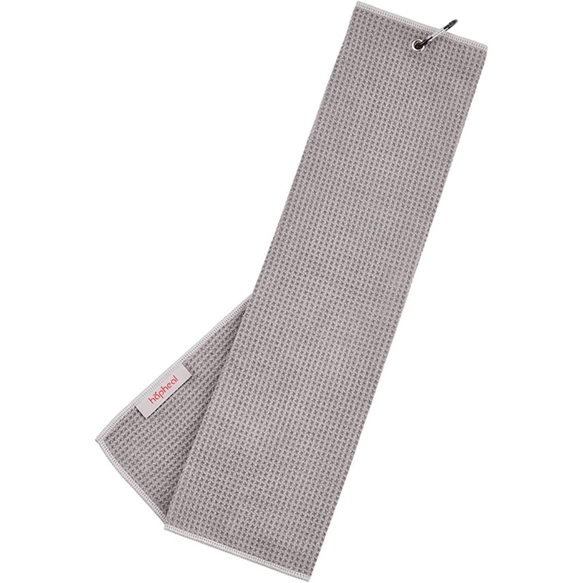 Tri-fold Microfiber Waffle Golf Towel 4