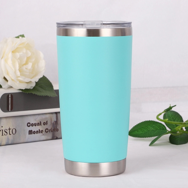 20oz Stainless Steel Travel Mug with Lid 7