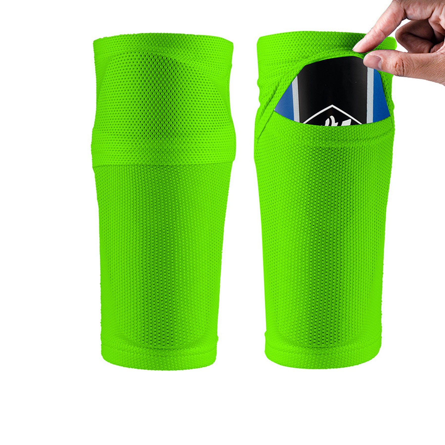 Elastic Soccer Shin Guards Sleeves 9