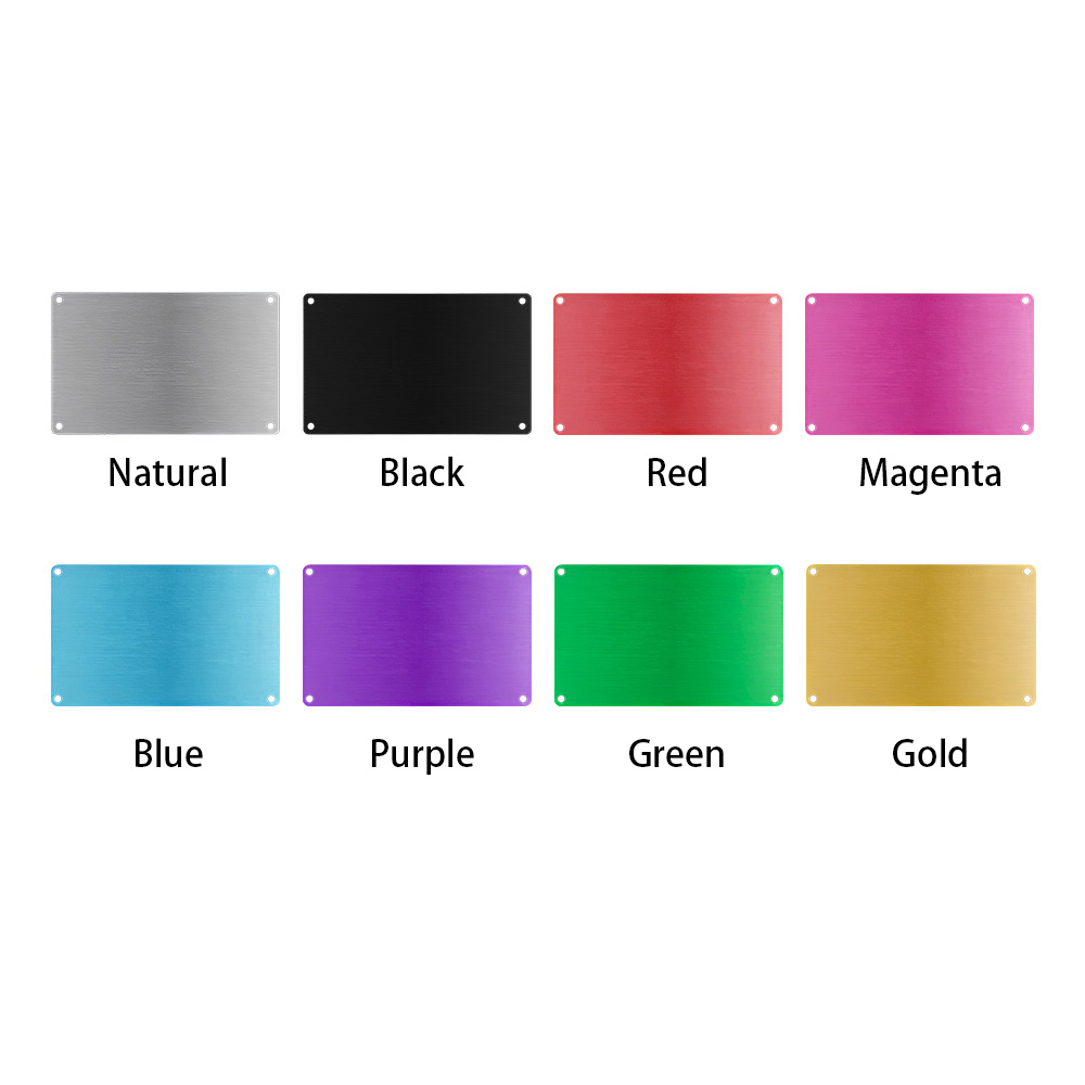 Aluminum Business Card 0.8mm 10