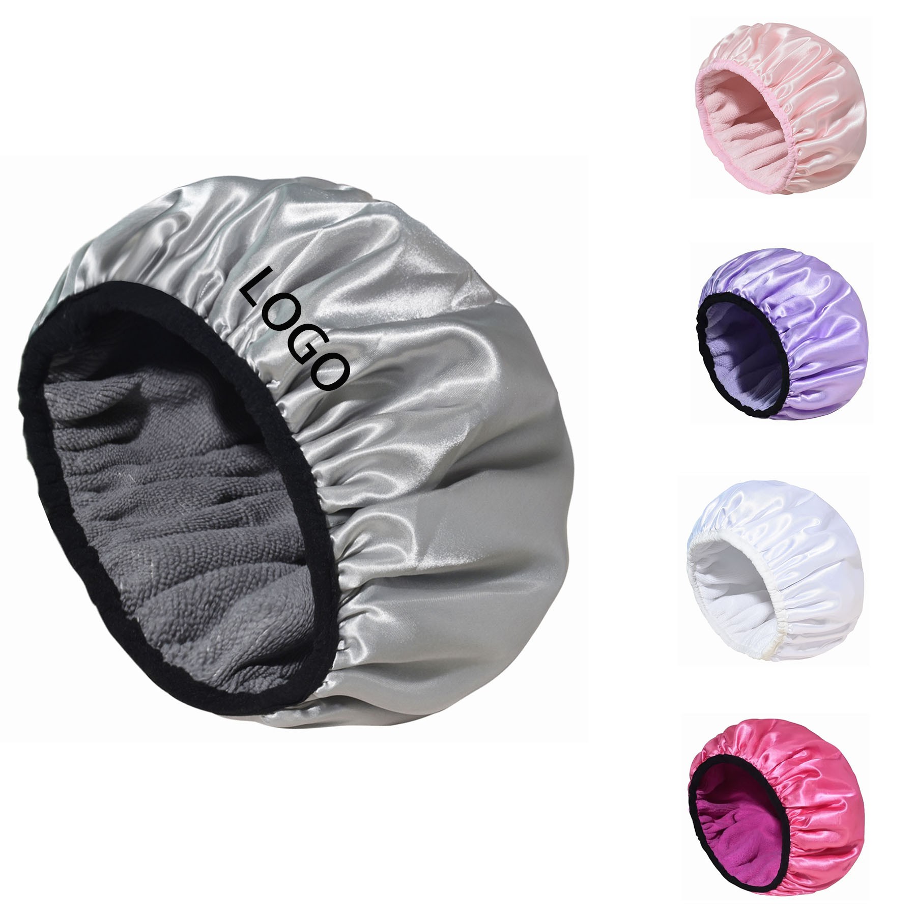 Terry Lined Shower Cap