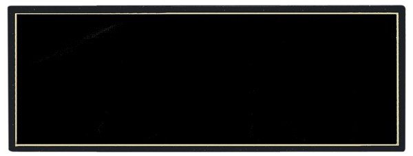 Black Perpetual Plate for Magnetic Photo Plaques 3