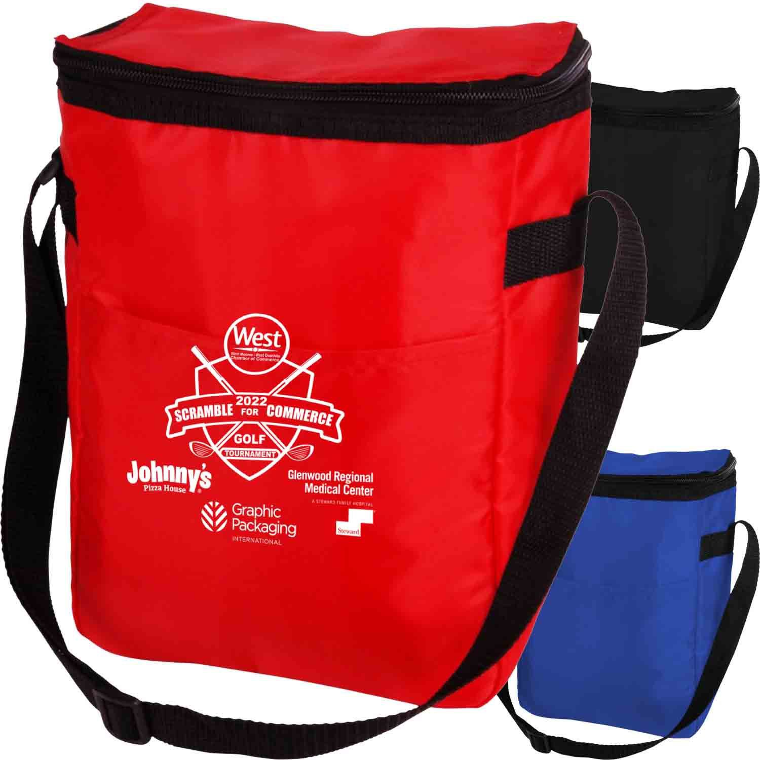 Large PEVA Lining 12-Can Insulated Cooler Bag 3