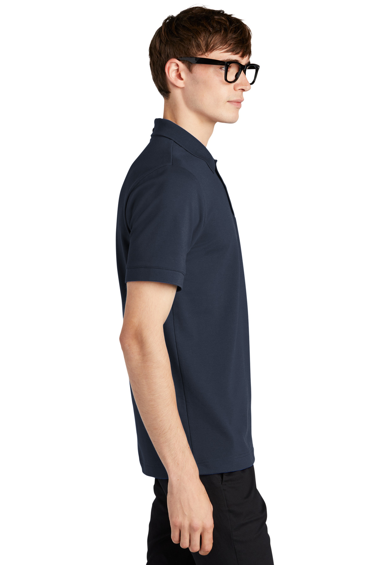 Mercer+Mettle Stretch Heavyweight Pique Polo MM1000 9