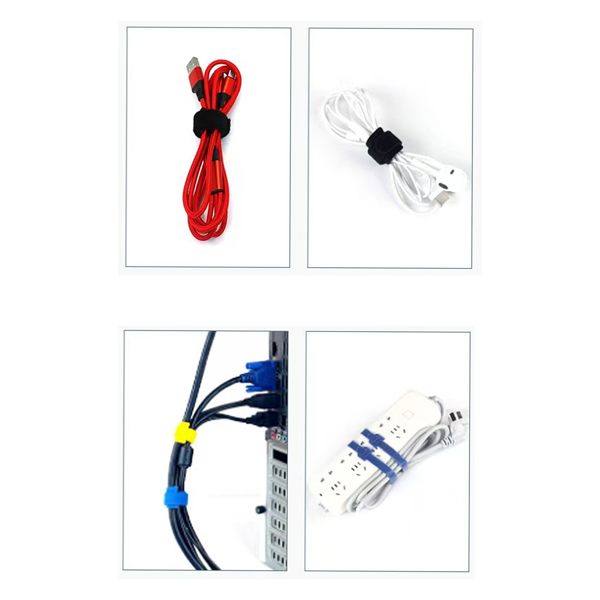 Reusable And Adjustable  Duty Nylon Cable Ties 1