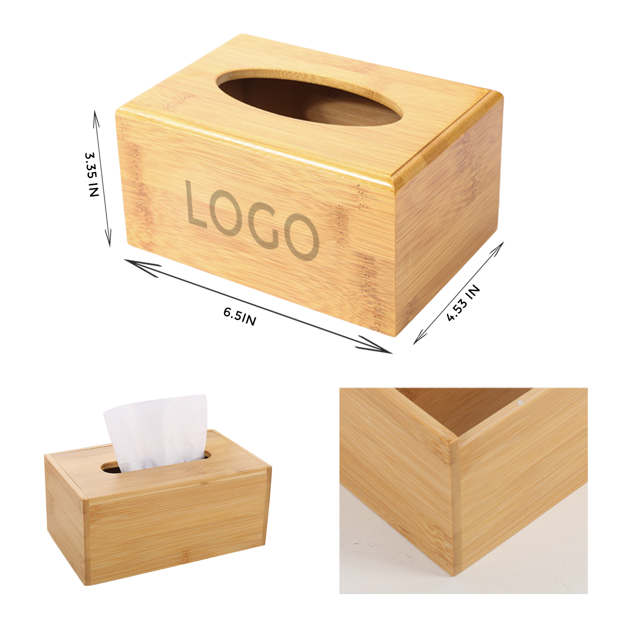 MOQ 10 PCS Versatile Tissue Box 2
