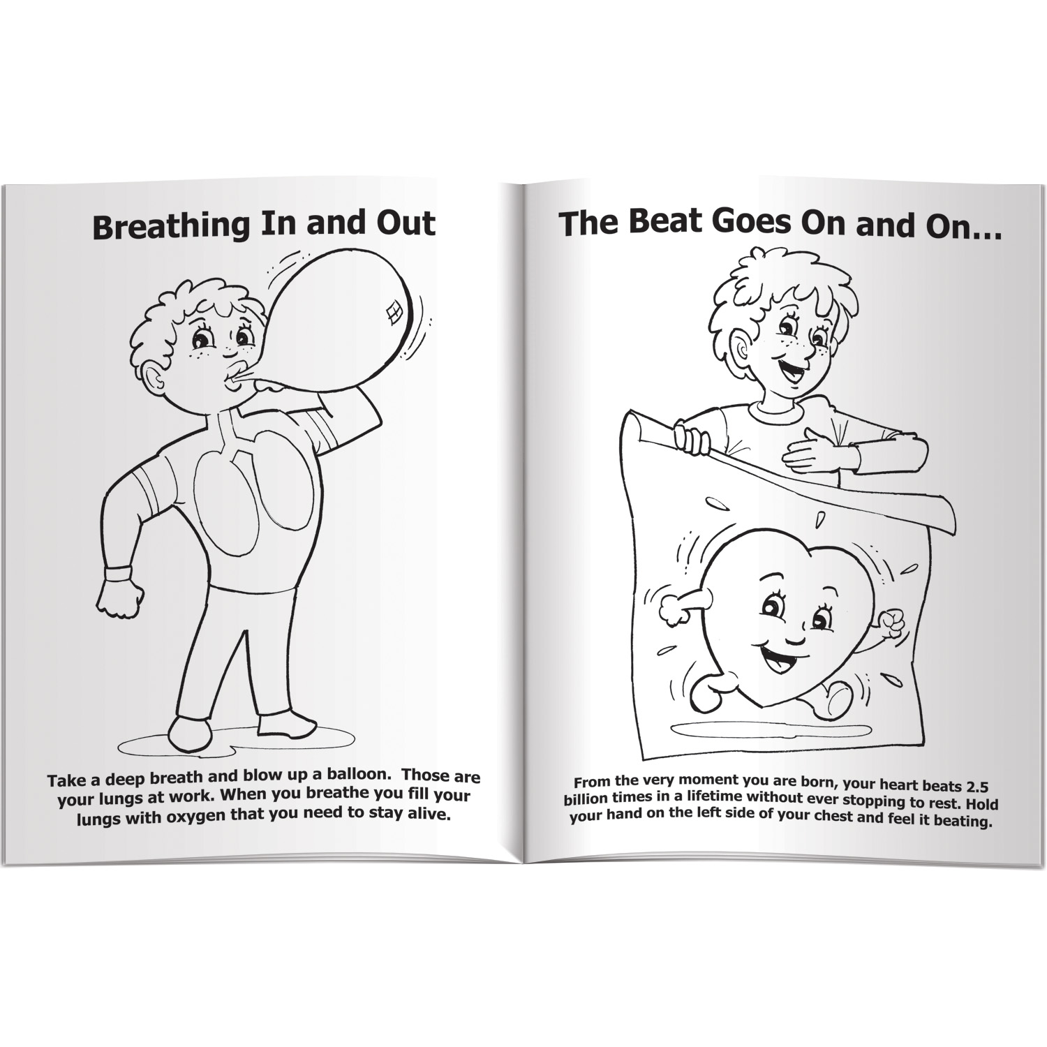 Coloring Book - Meet Buddy: Your Healthy Body 3