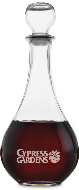 42 oz. Loto Decanter - Deep Etched