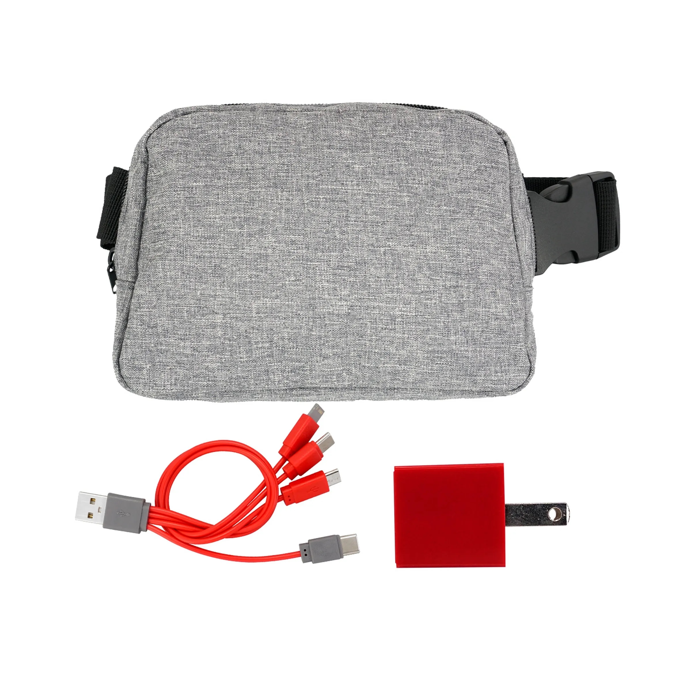 RECYCLED FANNY PACK WALL CHARGING SET 8