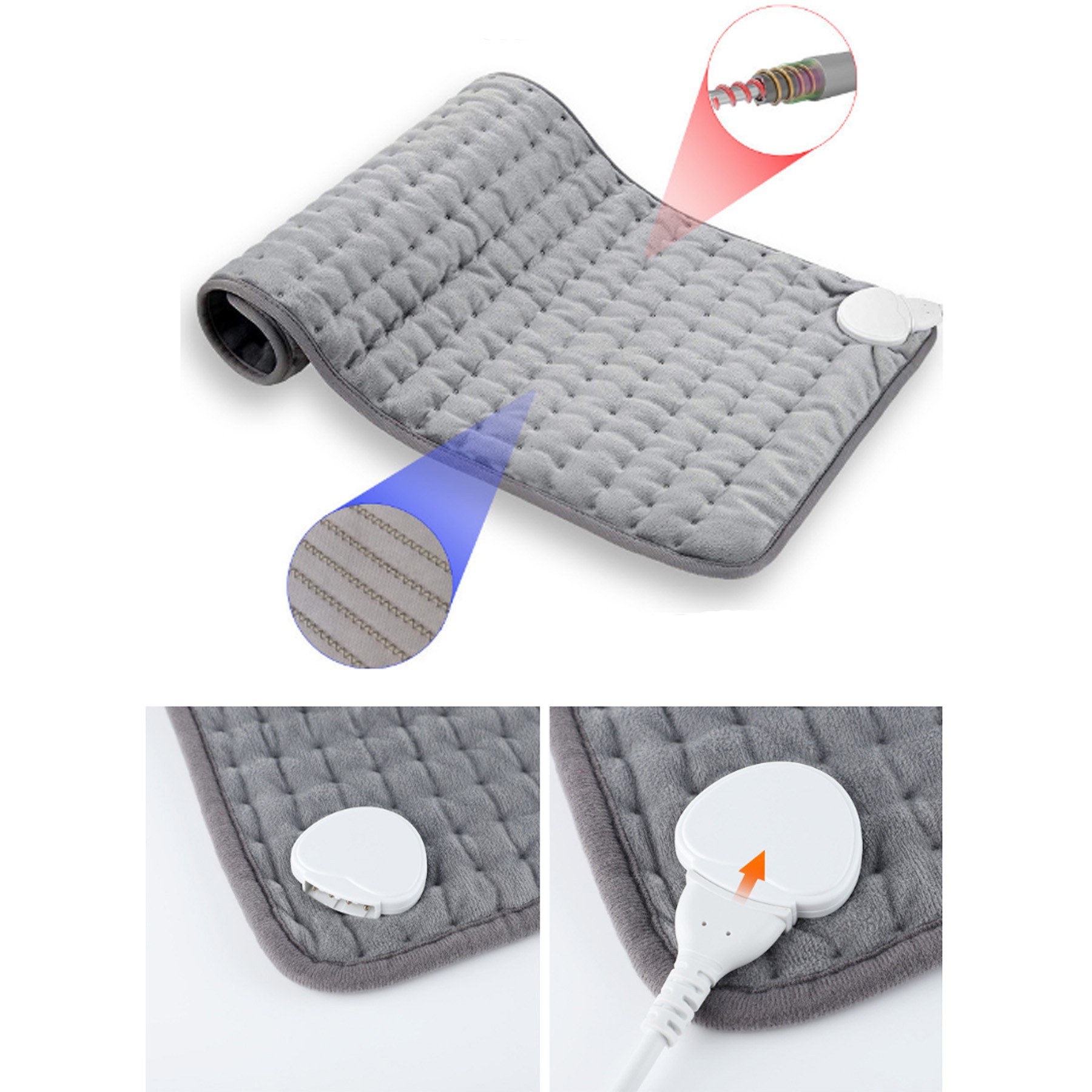 Multi Functional Electric Heating Physiotherapy Pad 2