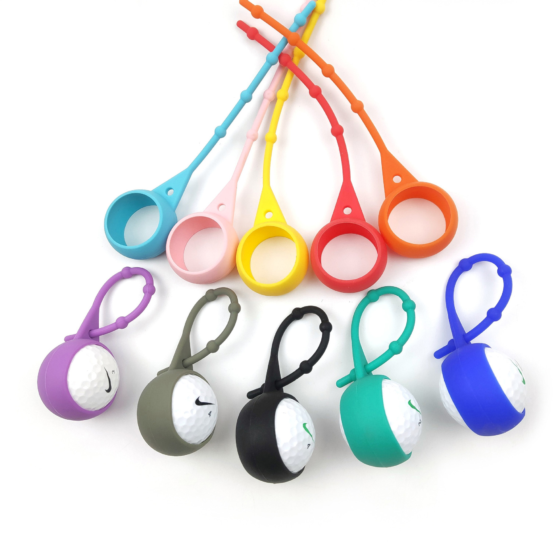 Silicone Golf Ball Bag 2