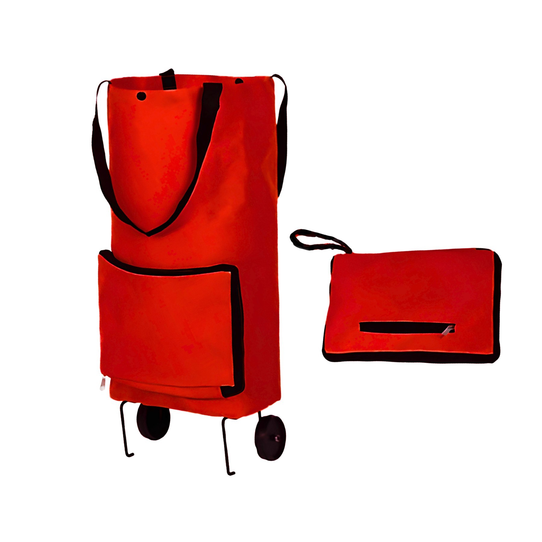 Folding Shopping Trolley Cart Bag 5