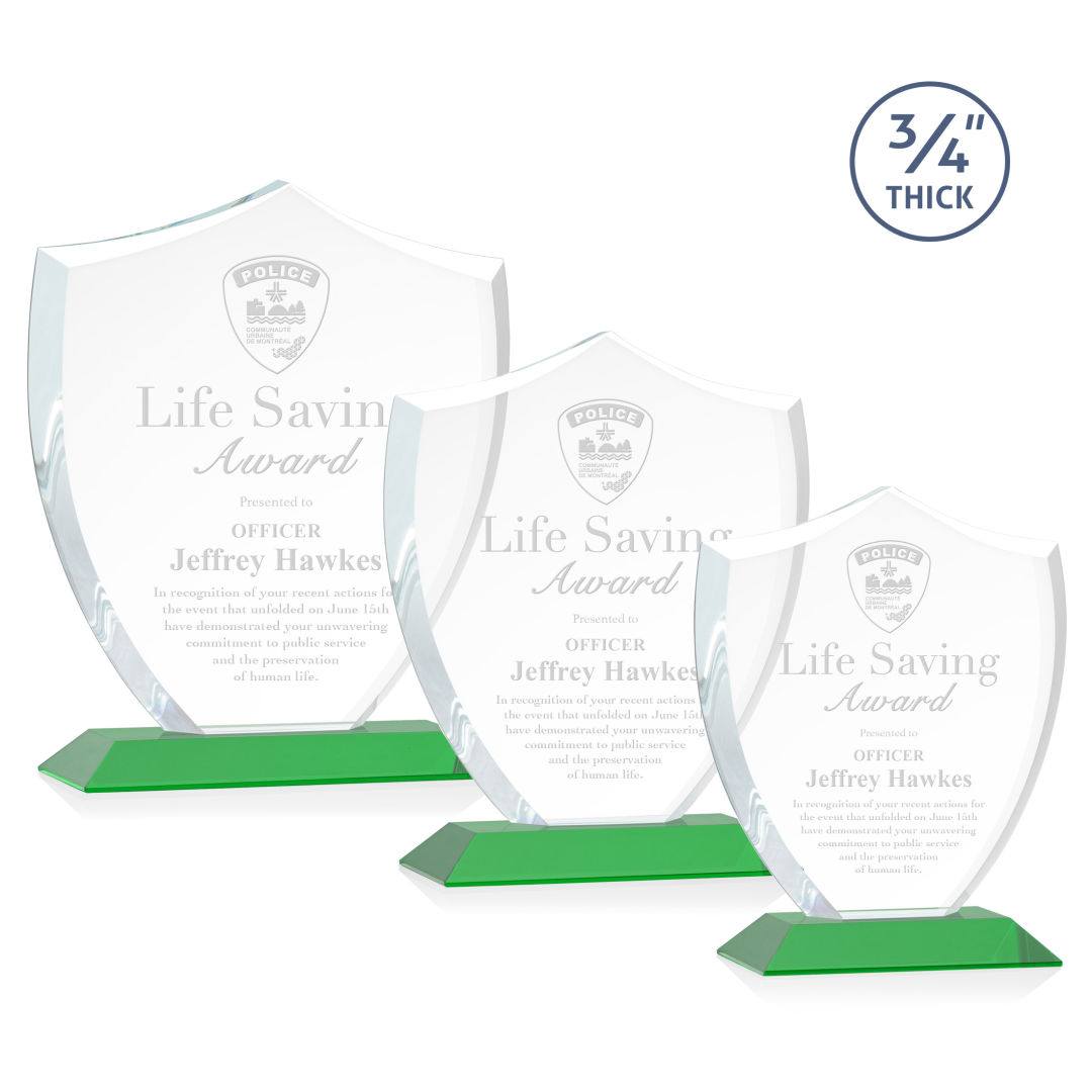 Scudo Shield Award - Green