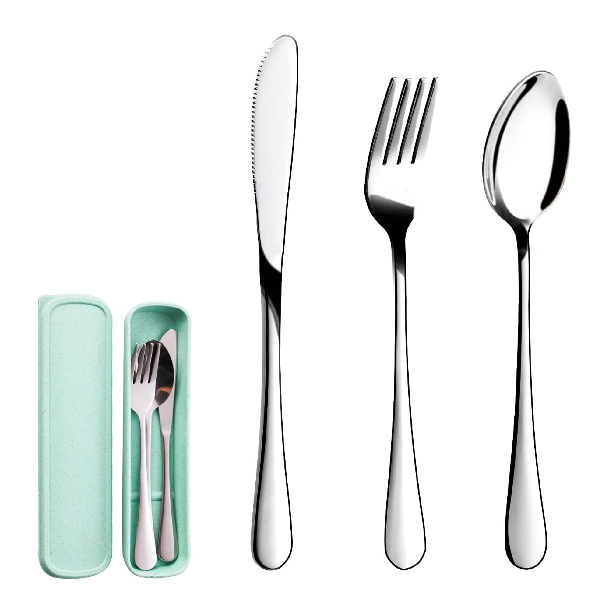 Stainless Steel Reusable Silverware 6