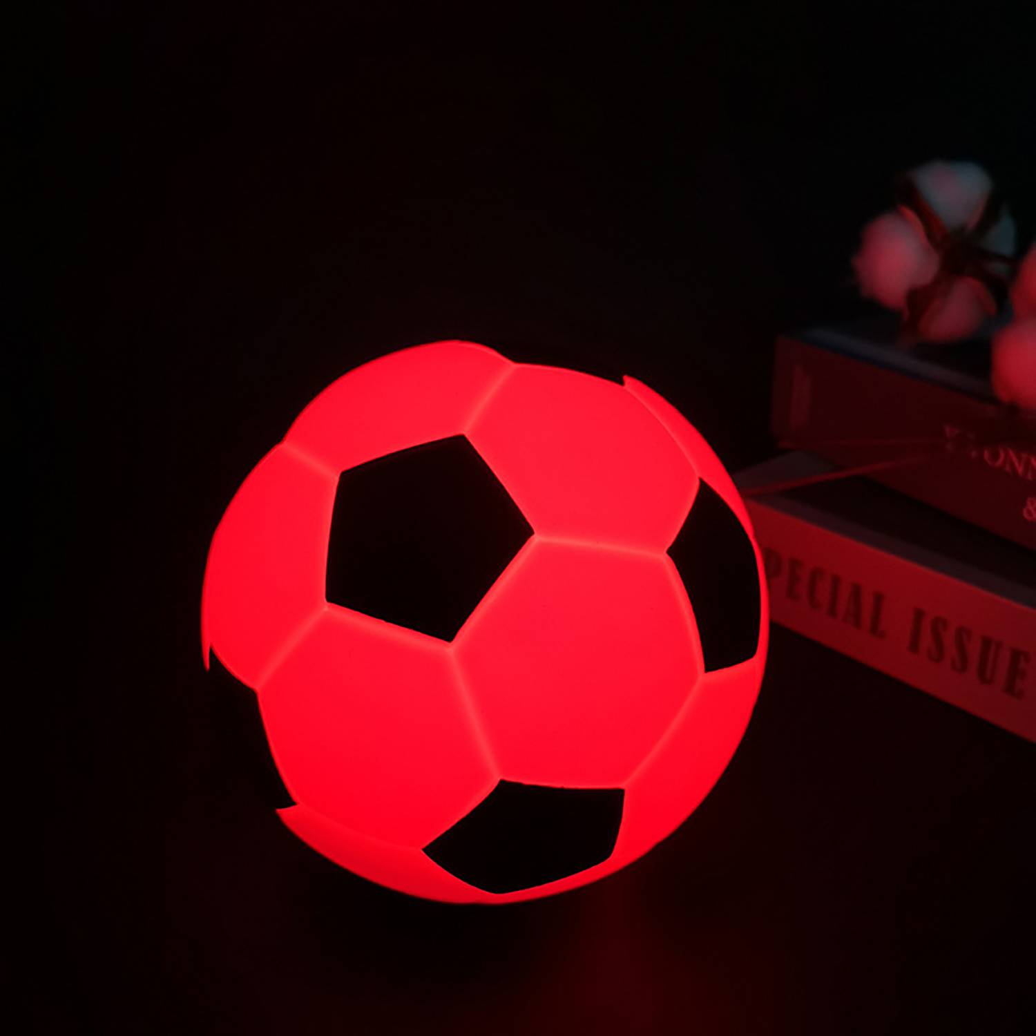 LED Light Glowing PU Football 2