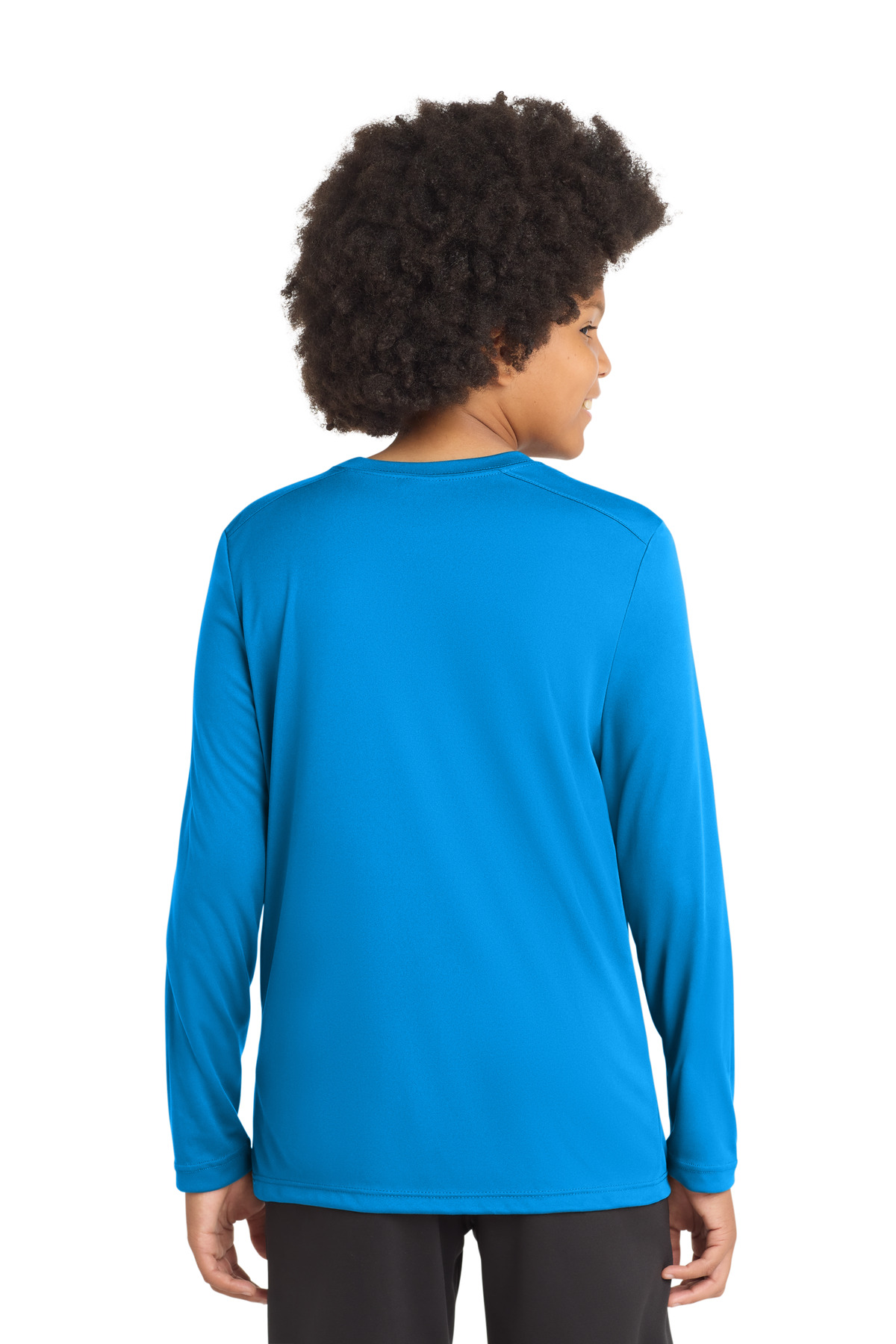 Sport-Tek Youth Posi-UV Pro Long Sleeve Tee. YST420LS 55