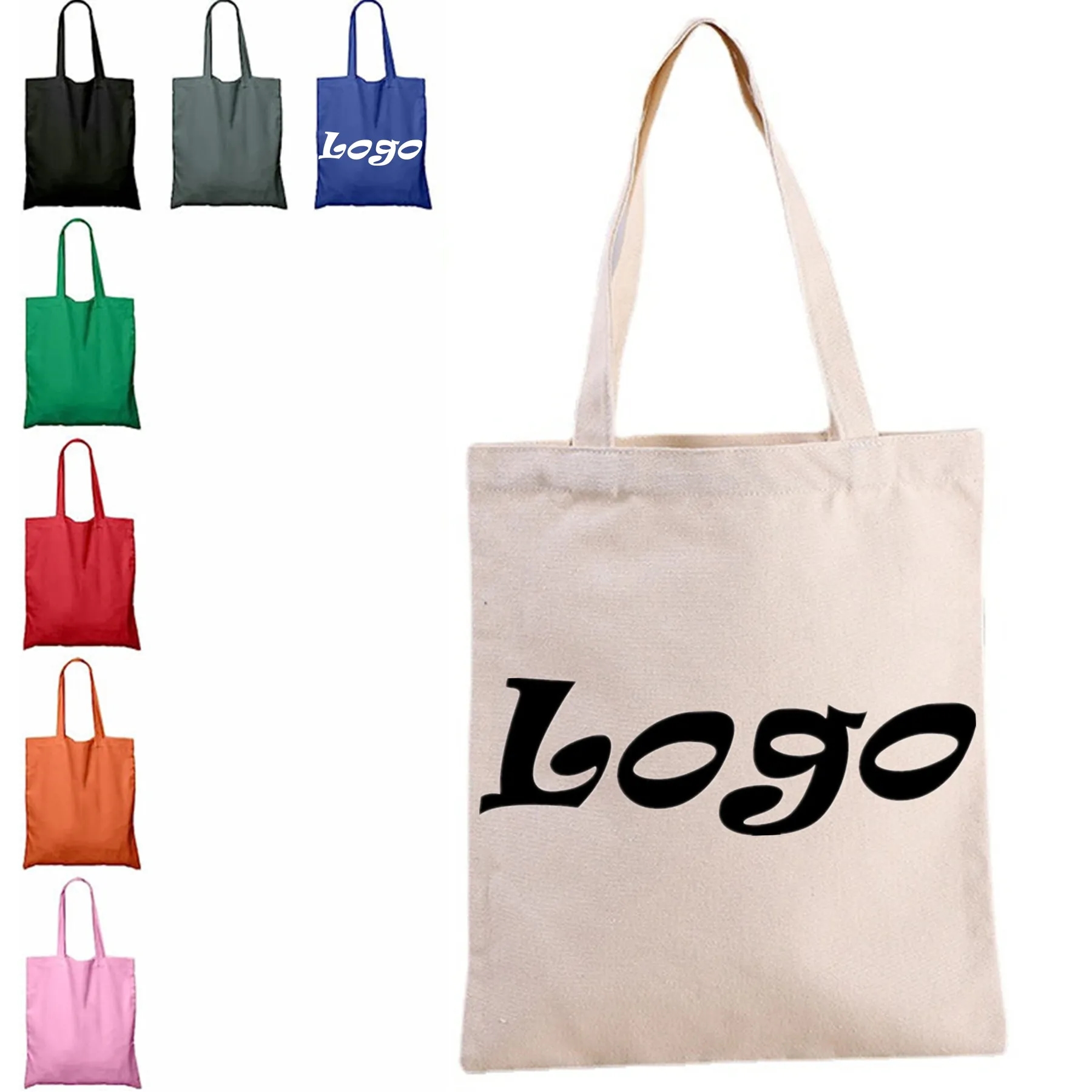 Tote Shopping Bag, custom tote bag with logo imprint 3