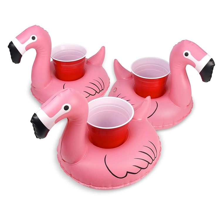 Flamingo Floating Inflatable Cup Holder 2