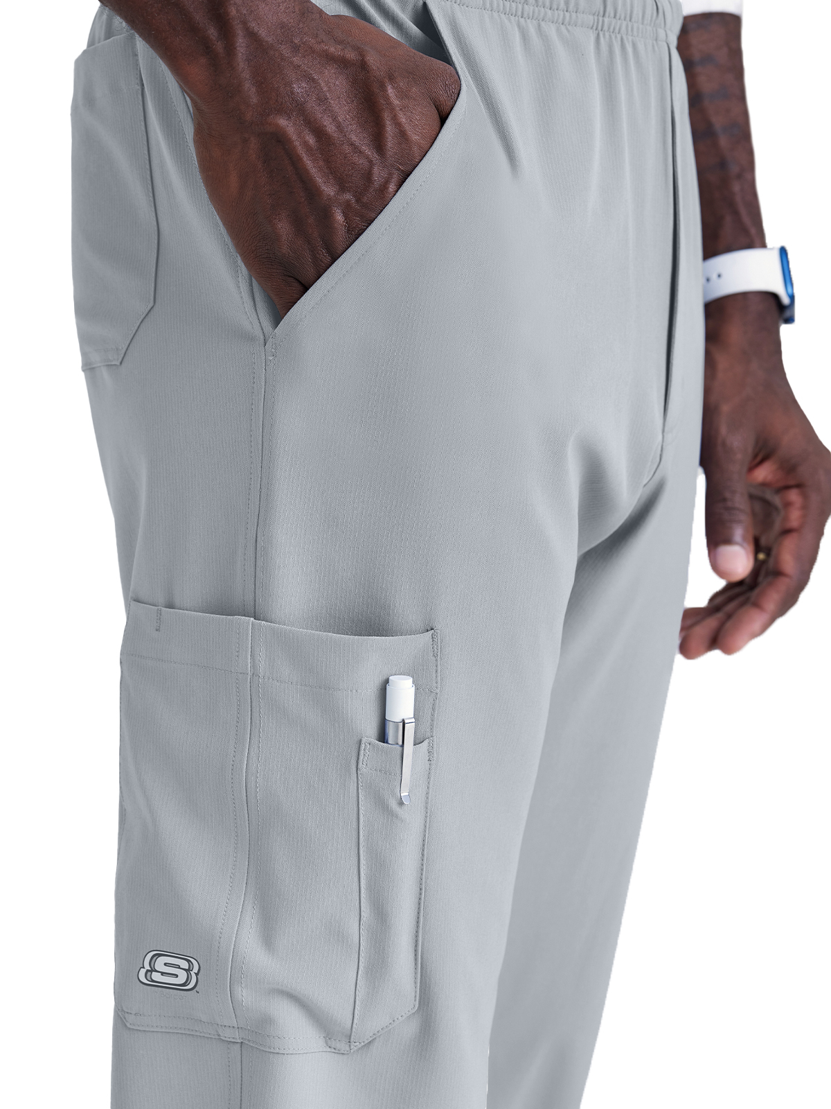 Skechers - Men's Four-Pocket Zip-Fly Structure Scrub Pant 20